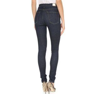 Citizens Of Humanity Carlie High Rise Skinny Denim Jeans Dark Wash Sz 24
